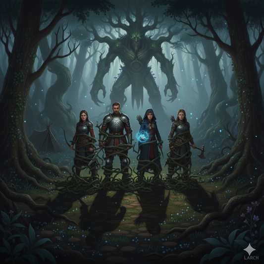 The Whispering Grove: A Druid, A Treant, and Animated Trees...Oh My! A Free Ready-to-Play D&D Encounter (5e)