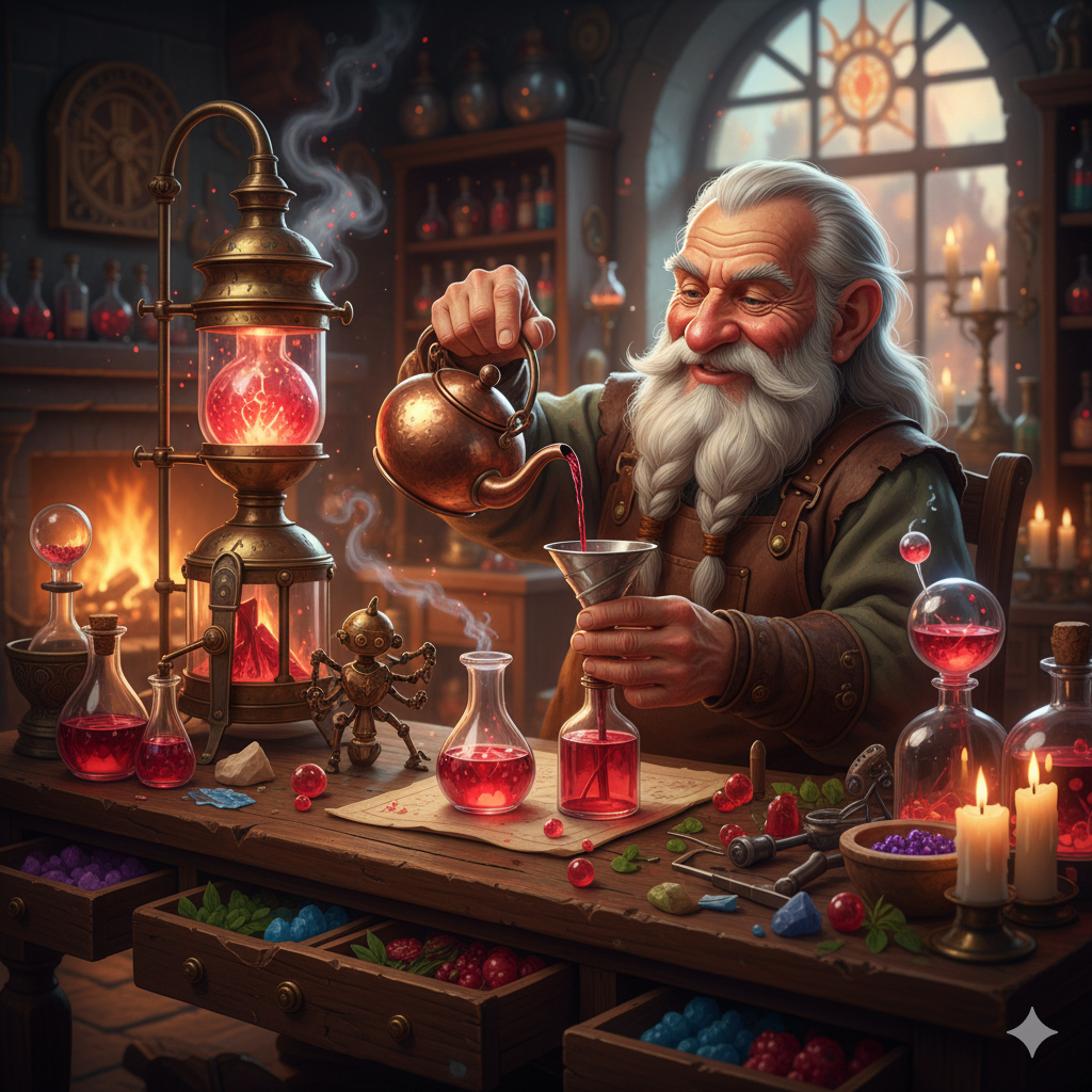 Wicked Wisdom Wednesday! The Great Healing Potion Paradox: Action or Bonus Action?