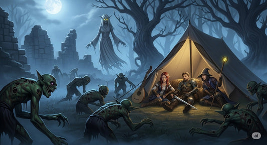 The Haunting Long Rest: Your Long Rest, Her Final Stand! A Free Ready-to-Play D&D Encounter (5e)