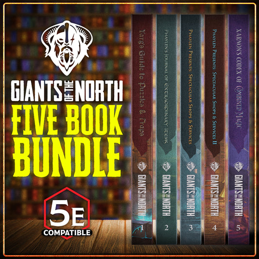 Giant of the North 5 Book Bundle - Physical Books