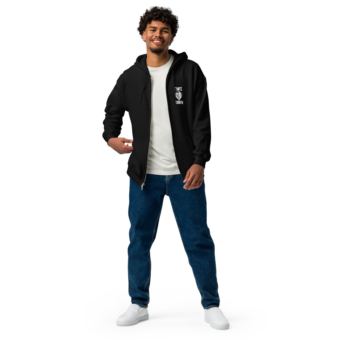 Giants of the North Logo Unisex Zip Hoodie