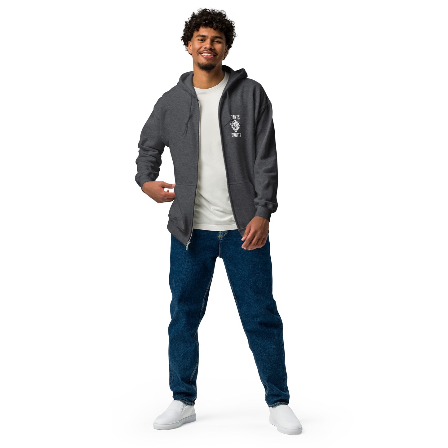 Giants of the North Logo Unisex Zip Hoodie